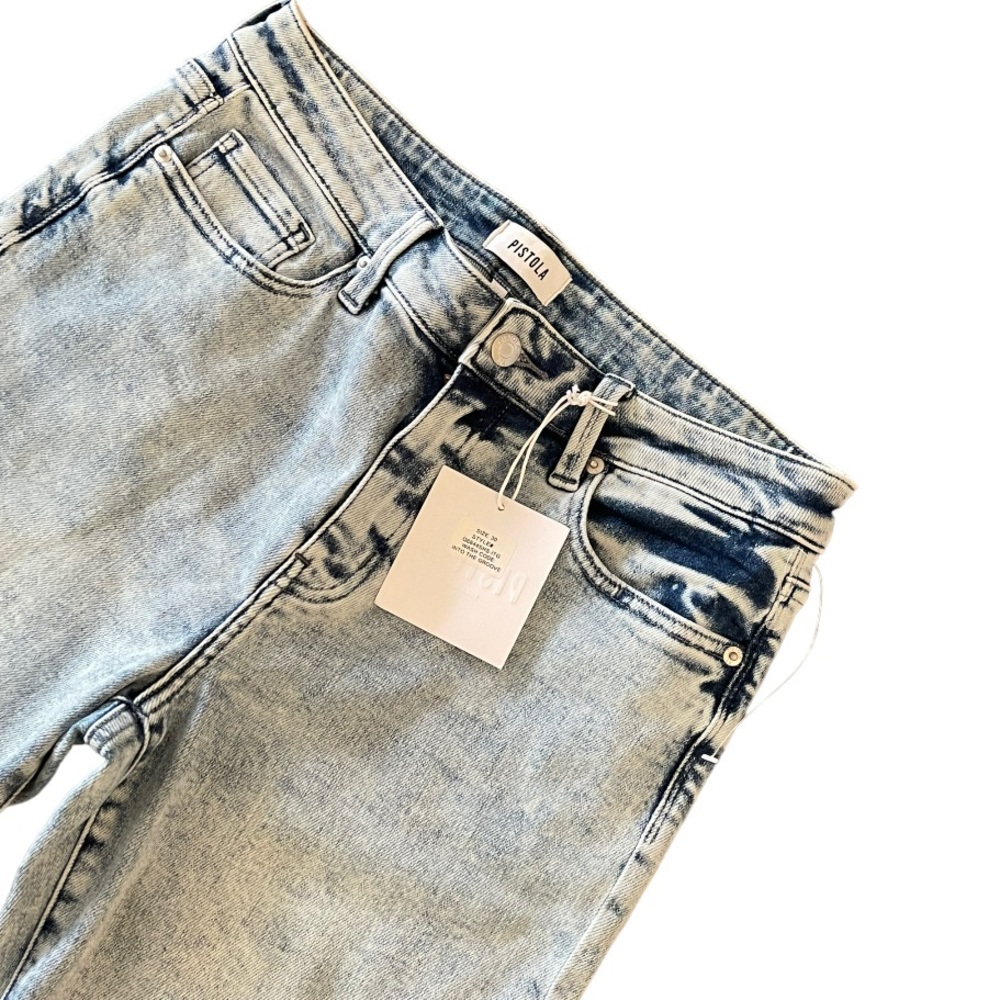 pistola Light Wash Ankle Jeans Size 30